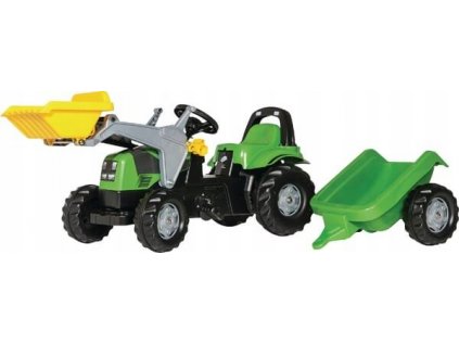 Traktor Rollykid Deutz-Fahr s nakladačom a a