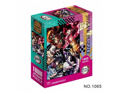 Štýl č. 1065 Anime Jigsaw Puzzle Démon Démon