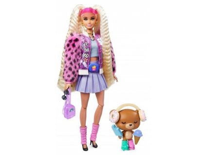 Barbie Extra Fashion Doll + Animal GRN27 GIJ77