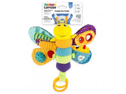 Tomy Lamaze Plyšový prívesok Freddie LC27024