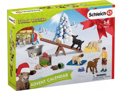 SCHLEICH 98271 Adventný kalendár 2021 Farm World