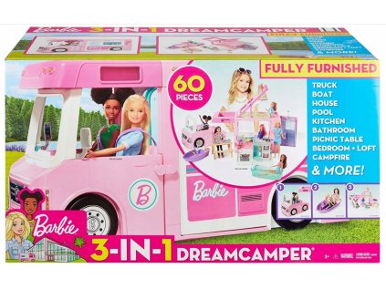 Barbie Dream Camper Camping Car Ghl93