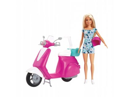 Barbie Doll Kit so skútrom