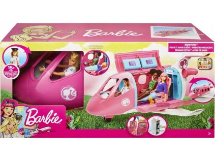 Barbie Dream Plane Set s bábikou +príslušenstvom