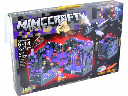 Minecraft Bricks Mine Dragon Led 501 El Kloc