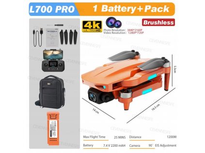 L700 PRO 1B Pack OG Style 2021 NOVÝ L700 PRO GPS F