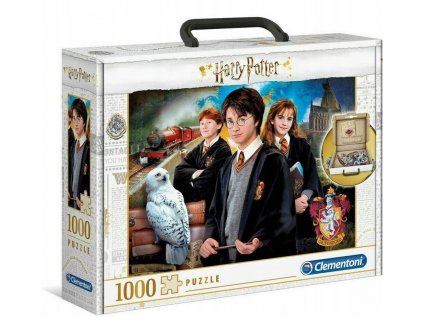 Puzzle 1000 Harry Potter v kufri Clementoni