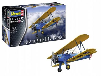 Stearman PT-17 KAYDET PLASTOVÝ MODEL