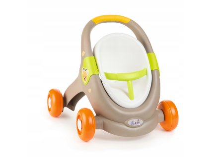 Smoby Walker Pusher Trolley Minikiss Mini Kiss 3in1