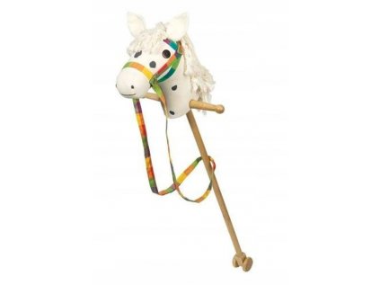 Hlava koňa na paličke s kolesami goki 3+ hračkou
