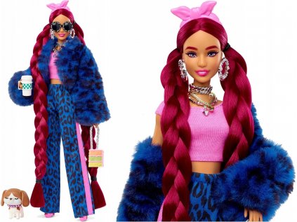 Barbie extra módna bábika so zvieratami HHHN09