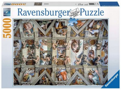 Puzzle 5000 prvkov fresky Sistine Chapel