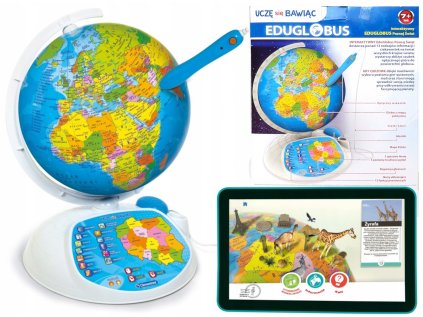 Interactive Edu Globus + Pen Clementoni Polska