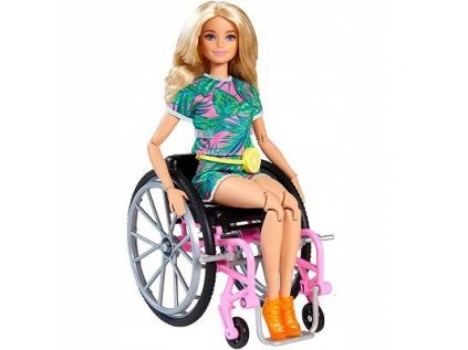 Barbie Doll na invalidnom vozíku s rampou GRB93