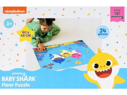 Puzzle pre žralok vo veľkej veľkosti 24 kusov