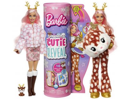 Barbie Cutie odhalí bábiku v maskovaní Jeloneka