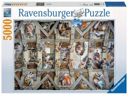 Puzzle 5000 prvkov freska kaplnky