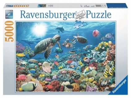 Puzzle 5000 prvkov hĺbka oceánu