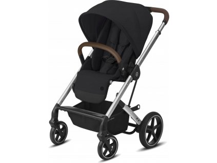 Cestovný kočík - Cybex Balios s Lux Silver Silver Deep Black Stroller