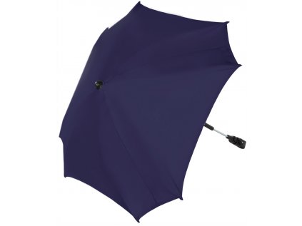 Slnečník ku kočíku - Slnečný dáždnik pre invalidný vozík štvorcový námornícky modrý