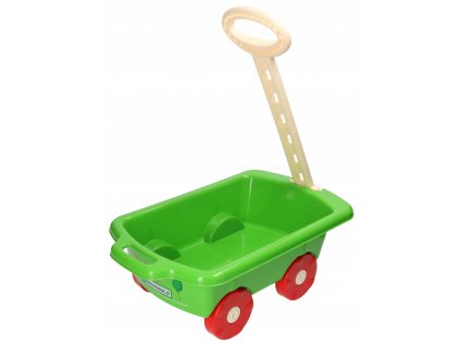 Hračky do piesku - Záhradný vozík s rukoväťou rôznymi farbami 970