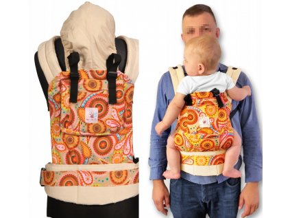 Nosič pre deti - Ergonomický nosič až do 20 kg nosiča kapucňa