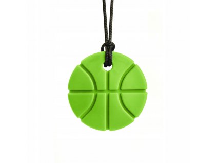 Hryzadlo pre deti - Basketbalový zelený terapeutický
