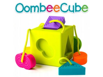 Hryzadlo pre deti - Tukové mozgové hračky Sorter Cube Cube Cube