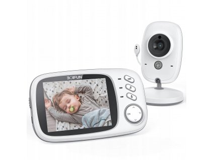 Detská pestúnka, monitor dychu - Nanny Electronic Live Camera LCD 3.2 “