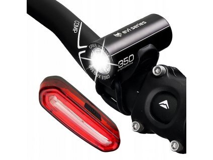 Svetlo na bicykel - O-Light Pro zadná LED LED predná bicykel lampa