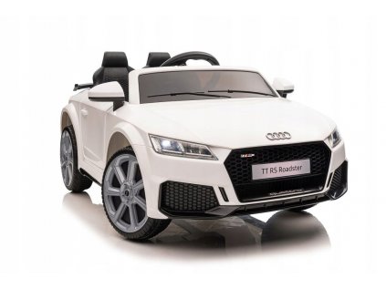 Elektrické auto pre deti - Audi tt rs biele batériu vozidlo