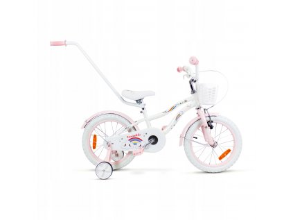 Bicykel pre deti - Detský bicykel BMX Biely 16 palcový sprievodca