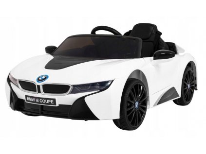 Elektrické auto pre deti - BMW i8 výťah biely