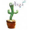 Interaktívny hračkársky kaktus opakuje tanec, ktorý spieva