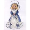 Porcelánová bábika v krásnych šatách, nové, 40 cm