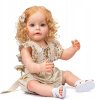Realistická princezná bábika Realistická znovuzrodená 55 cm