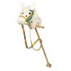 Hlava koňa na paličke s kolesami goki 3+ hračkou