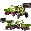 Falk Tractor Claas Avec Green pre pedále