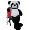 Veľký panda teddy medveď 220 cm maskot gigant