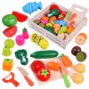 Drevené zeleninové magnet ovocie v krabici za4121