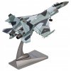 Diecast zliatina SU-35 Fighter Aviation so stojanom