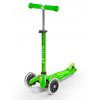 Mini Micro Deluxe LED - Green Scooter