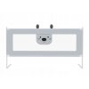 Bezpečnostný prvok pre deti - Primabobo Bed Barrier Teddy Bear Grey 160 cm