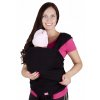 Detský nosič, šatka - Čierna šál na nosenie detí