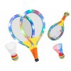 Badmintonové pádlové rakety Žiariace LED + Ailets