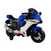 Elektrická motorka pre deti - TR1603 Blue Battery Motor