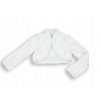 Bolero Communion White Fur Roses 146