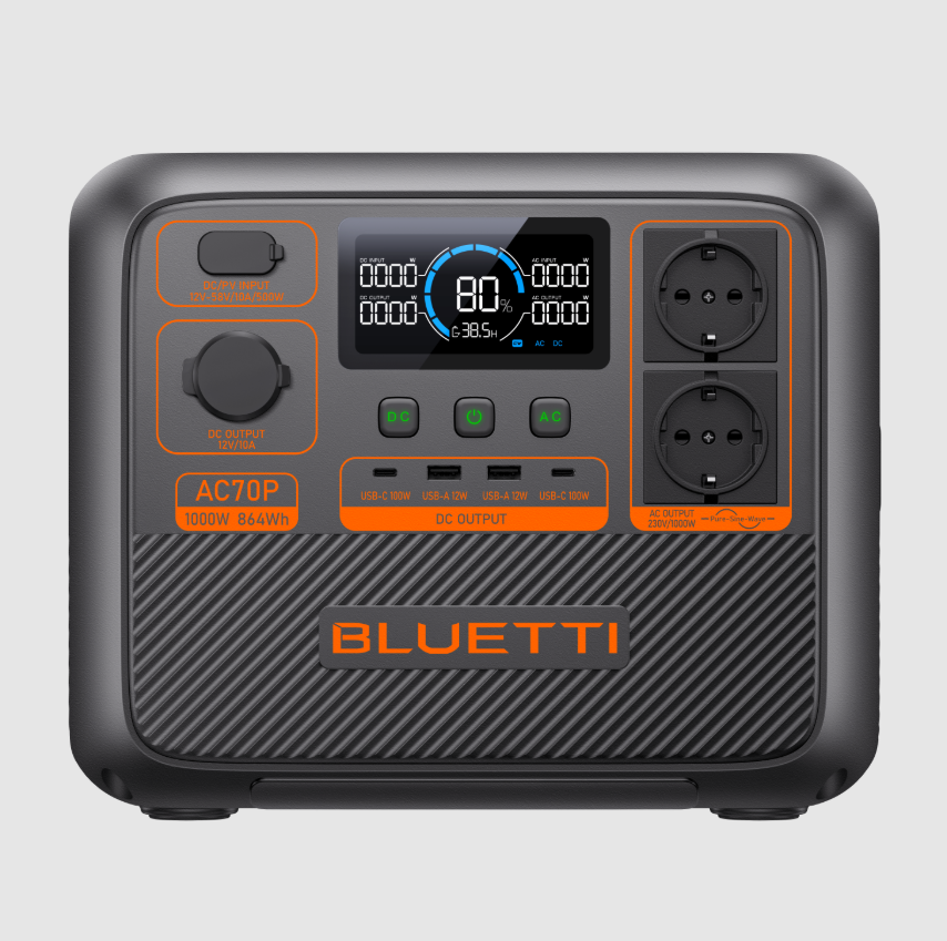 Bluetti AC70P – recenze, zkušenosti a kdy se opravdu vyplatí