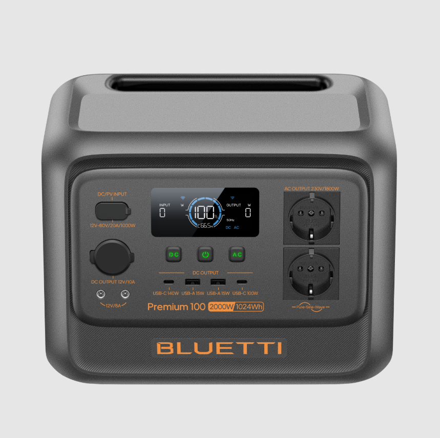 Bluetti Premium 100 V2 – recenze, zkušenosti a pro koho se vyplatí