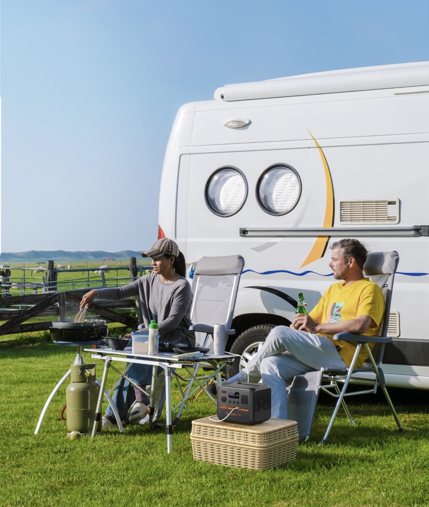 Bluetti AC50P u karavanu